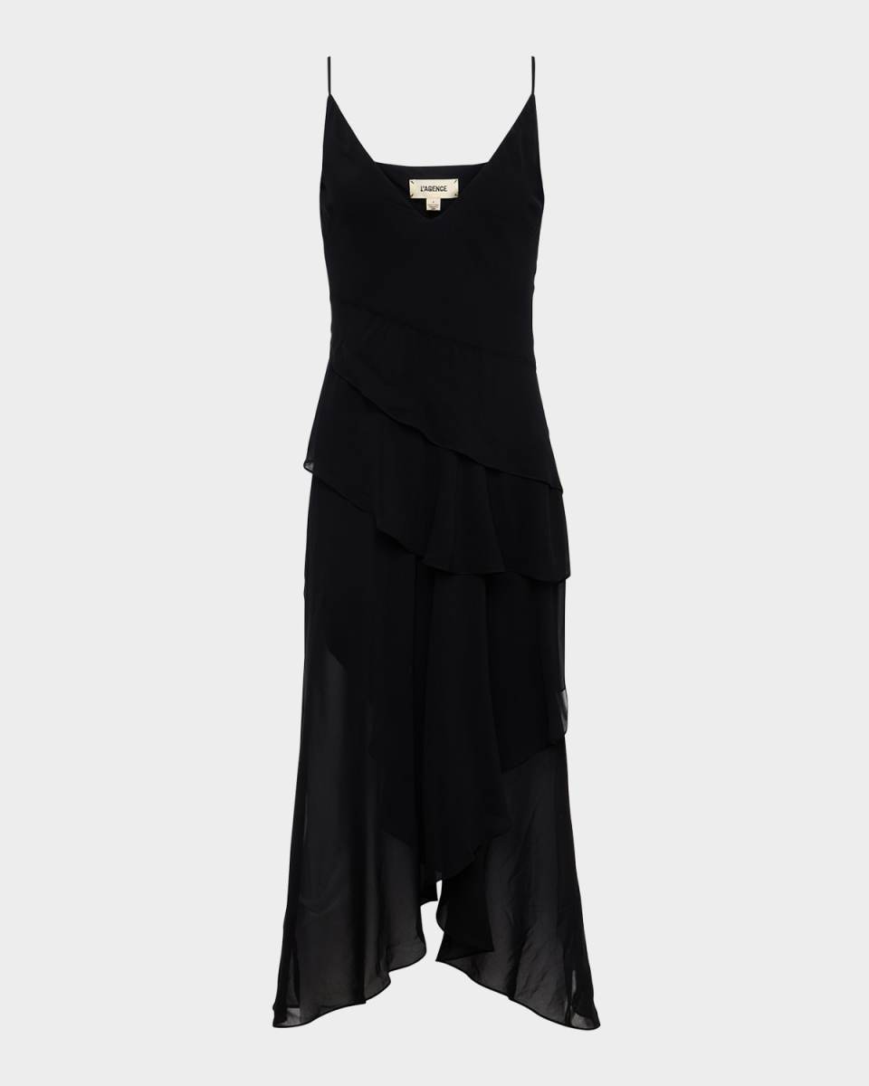 Sunniva Tiered Midi Dress